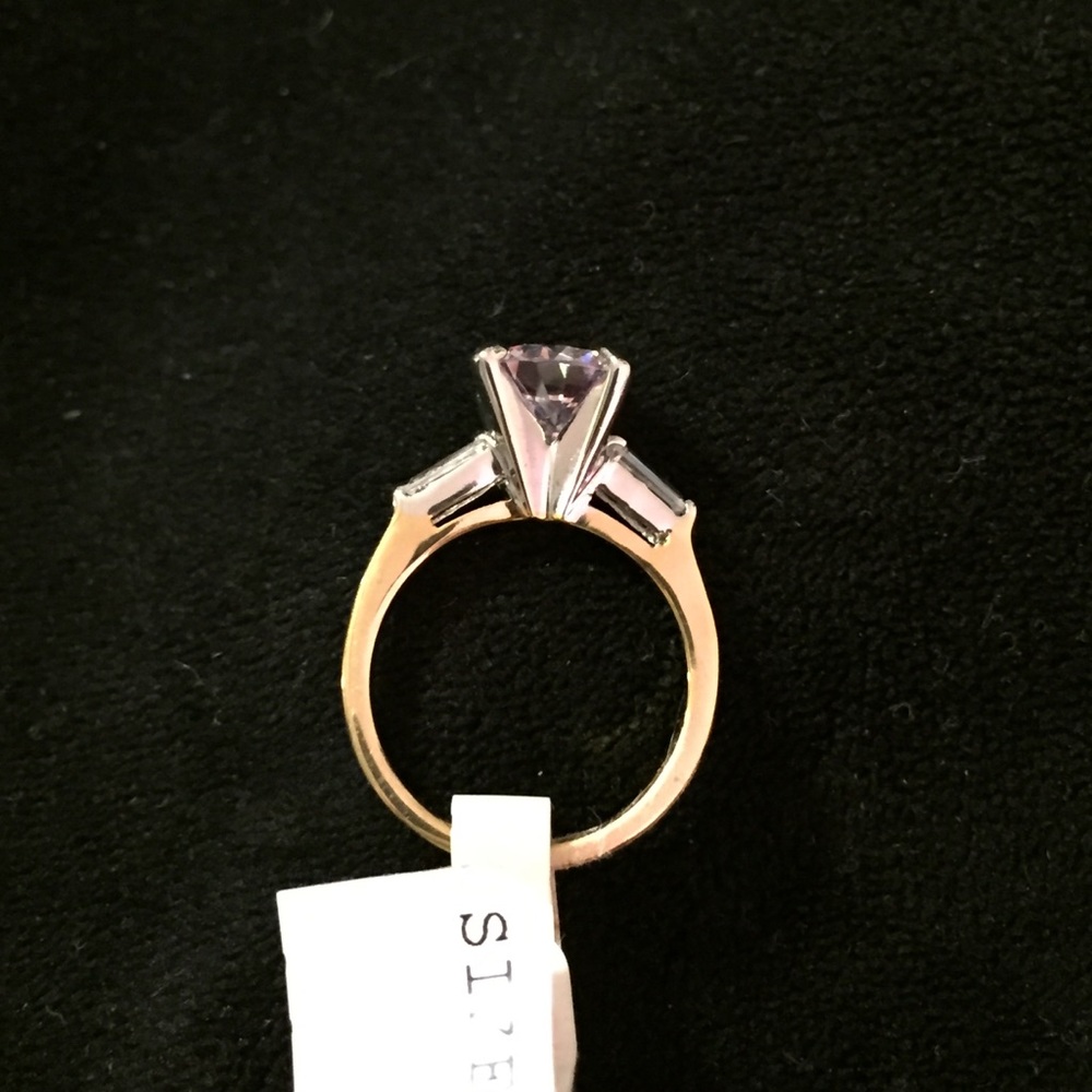 🟢 5/45 Beautiful Pink Stone Ring - Picture 3 of 5